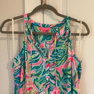 Printed Lily Pulitzer maxi dress